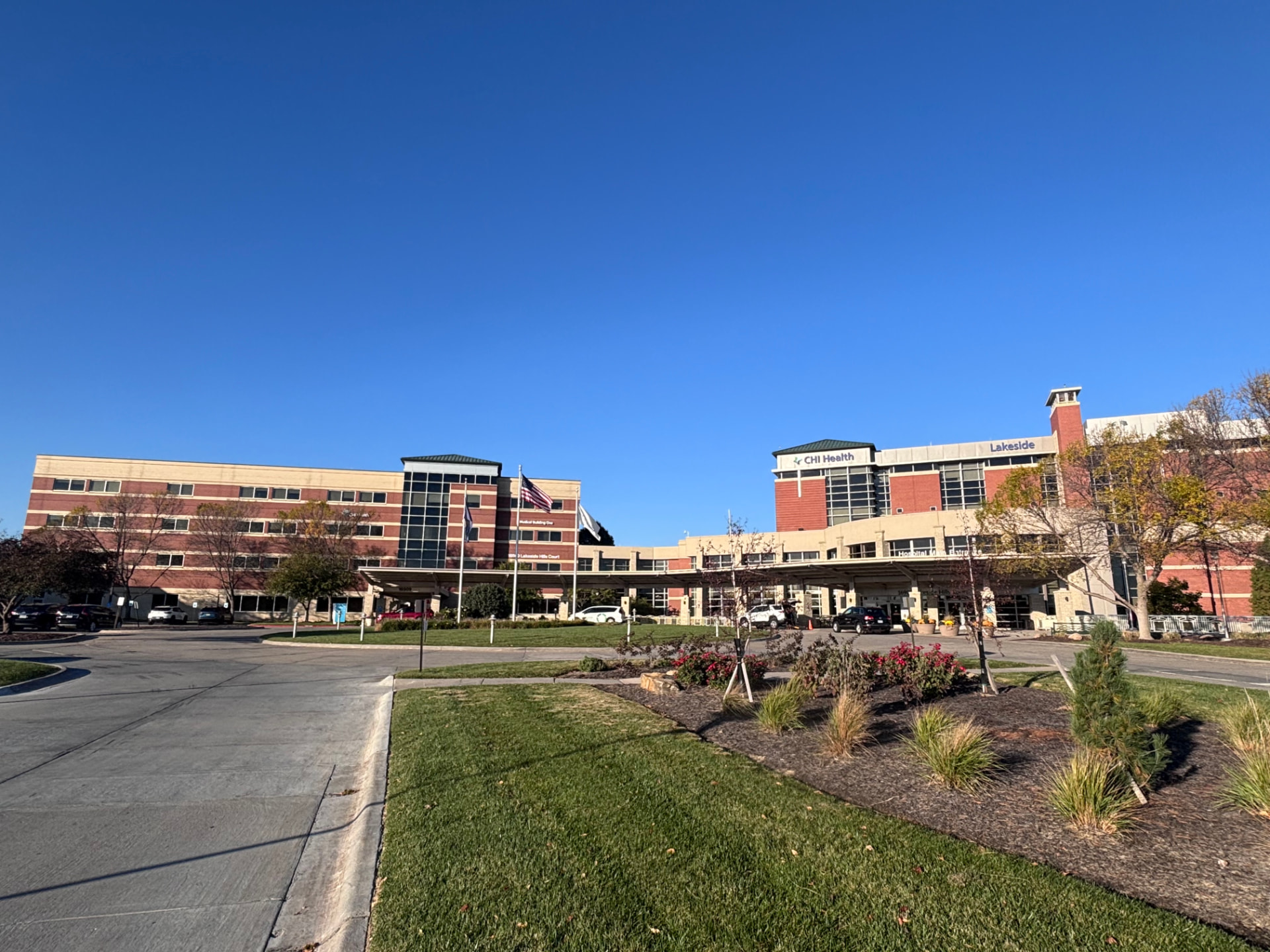 Medical Building One adjoining CHI Lakeside Hospital, home to independent Omaha Med Spa in West Omaha