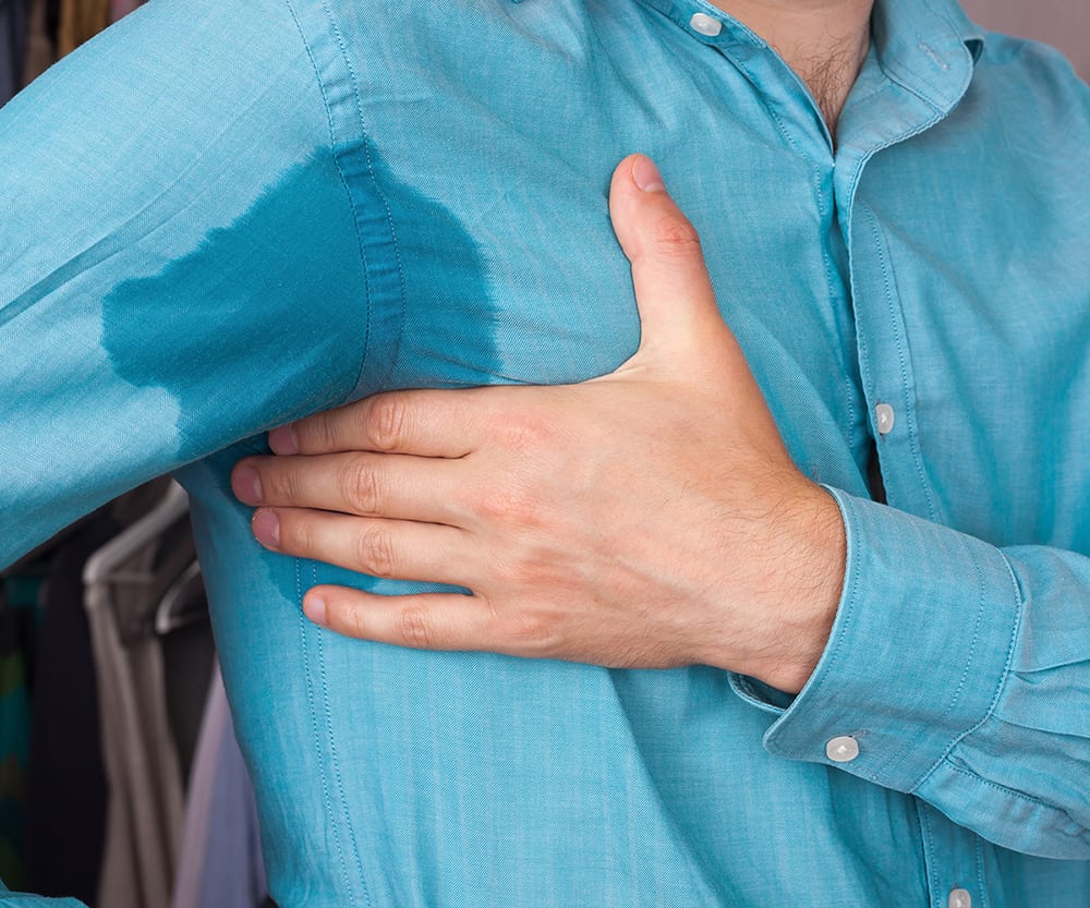 Treat Hyperhidrosis Excessive Underarm Sweating With Radiofrequency Or